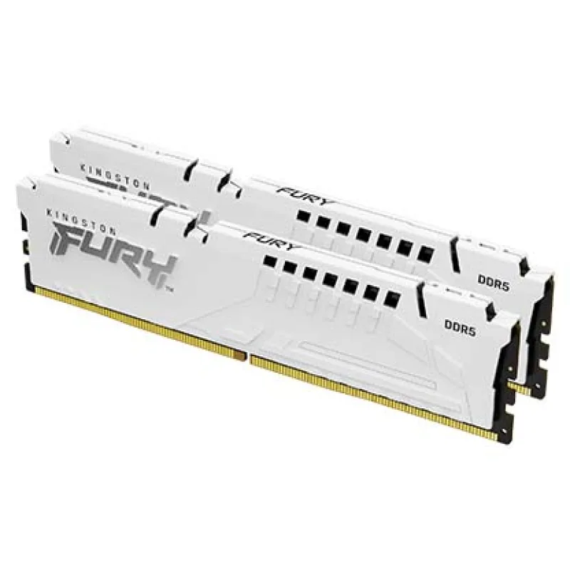 Kingston FURY Beast EXPO/DDR5/32GB/5600MHz/CL36/2x16GB/White KF556C36BWEK2-32