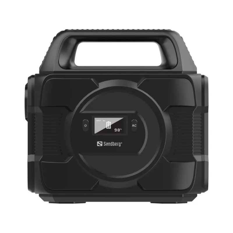 NONAME Sandberg Power Station AC 300 - mobilní zdroj nabíjení, nabíjecí stanice černá 420-84