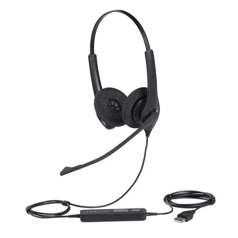 Jabra BIZ 1500/Stereo/USB/Drát/Černá 1559-0159