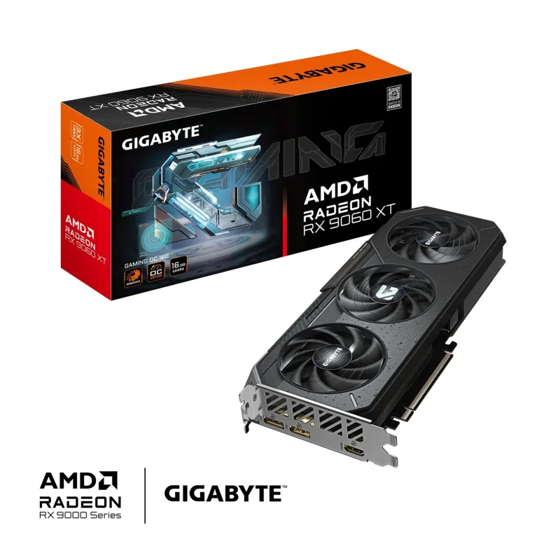 GIGABYTE Radeon RX 9060 XT/Gaming/OC/16GB/GDDR6 GV-R9060XTGAMING OC-16GD
