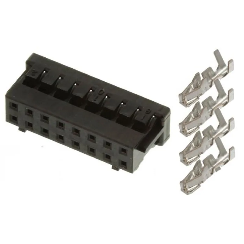 MEAN WELL MEANWELL - DF11-16DS-2C-SET, PCB plug for MeanWell PSU LAD-360XU series DF11-16DS-2C-SET