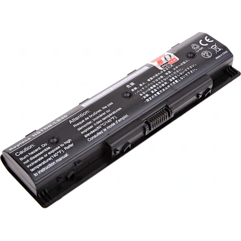 Baterie T6 Power HP Pavilion 14-exxx, 15-exxx, 17-exxx, Envy 15-jxxx, 17-jxxx, 5200mAh, 58Wh, 6cell NBHP0102