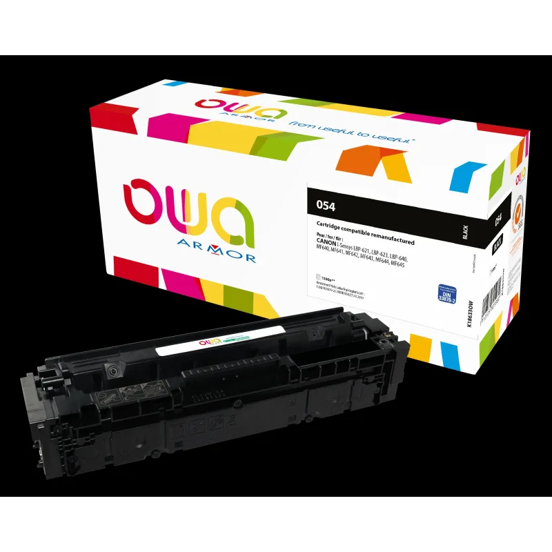 OWA Armor toner kompatibilní s Canon CRG-054BK, 1500st, černá/black K18633OW