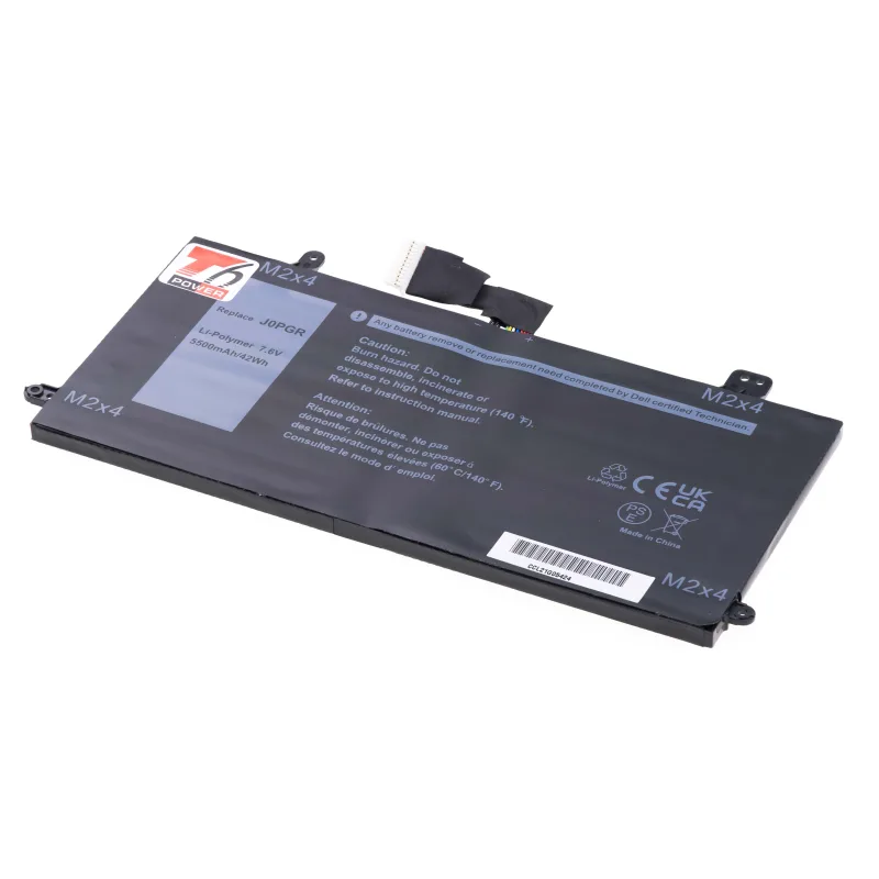 Baterie T6 Power Dell Latitude 12 5285, 5290 2in1, 5500mAh, 42Wh, 4cell, Li-pol NBDE0200