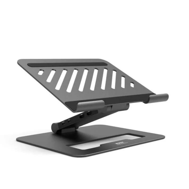 NONAME PORT CONNECT Dokovací stanice USB-C , 3x4K s nastavitelným držákem notebooku, černá 901108DOCK-EU