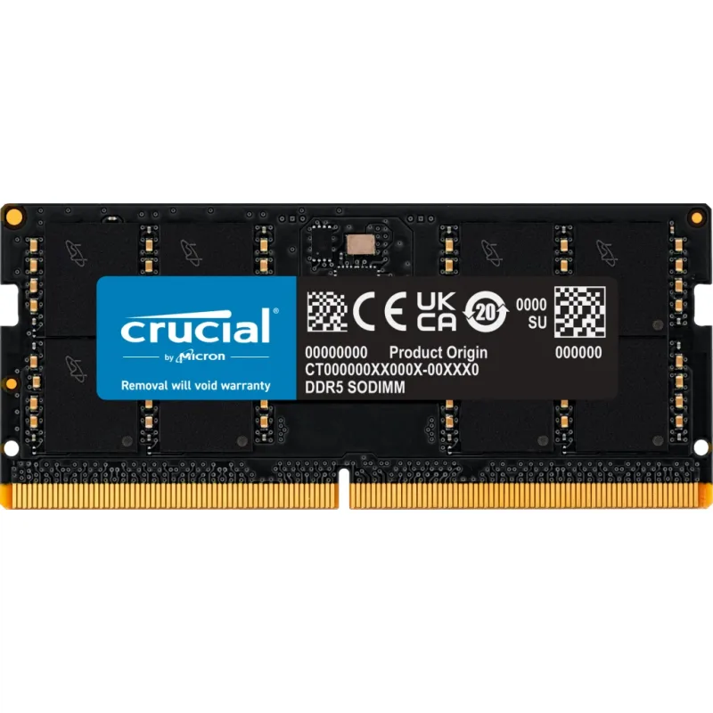 CRUCIAL Crucial/SO-DIMM DDR5/32GB/5600MHz/CL46/1x32GB CT32G56C46S5