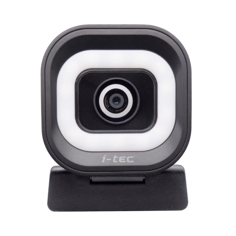 i-tec SOLOMON 700 STREAM 4K Webcam s LED osvětlením CAMSOLOMON4K700