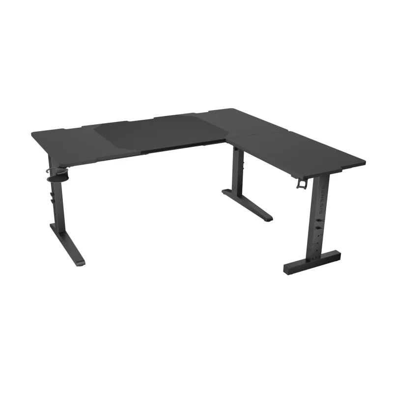 Herní stůl Genesis HOLM MODULAR 160 ROHOVÝ, RGB NDS-2295