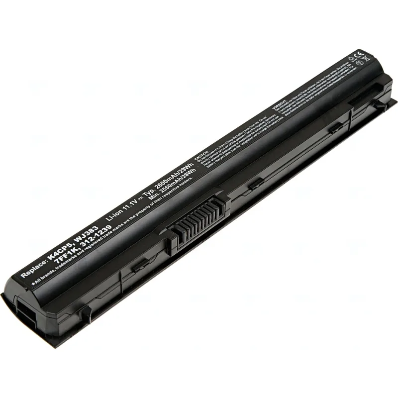 Baterie T6 Power pro Dell Latitude E6220, E6230, E6320, E6330, E6430s, 2600mAh, 29Wh, 3cell NBDE0134
