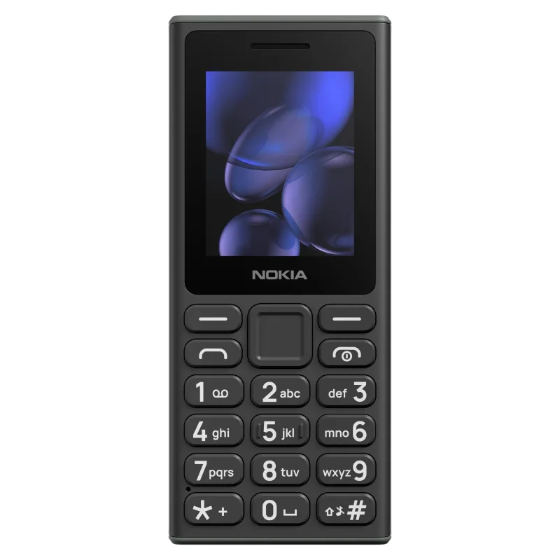 Nokia 105 2G Dual Sim 2025 Black SP01Z07Z2071Y