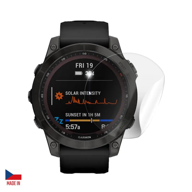 Screenshield GARMIN Fenix 7 folie na displej GAR-FNX7-D