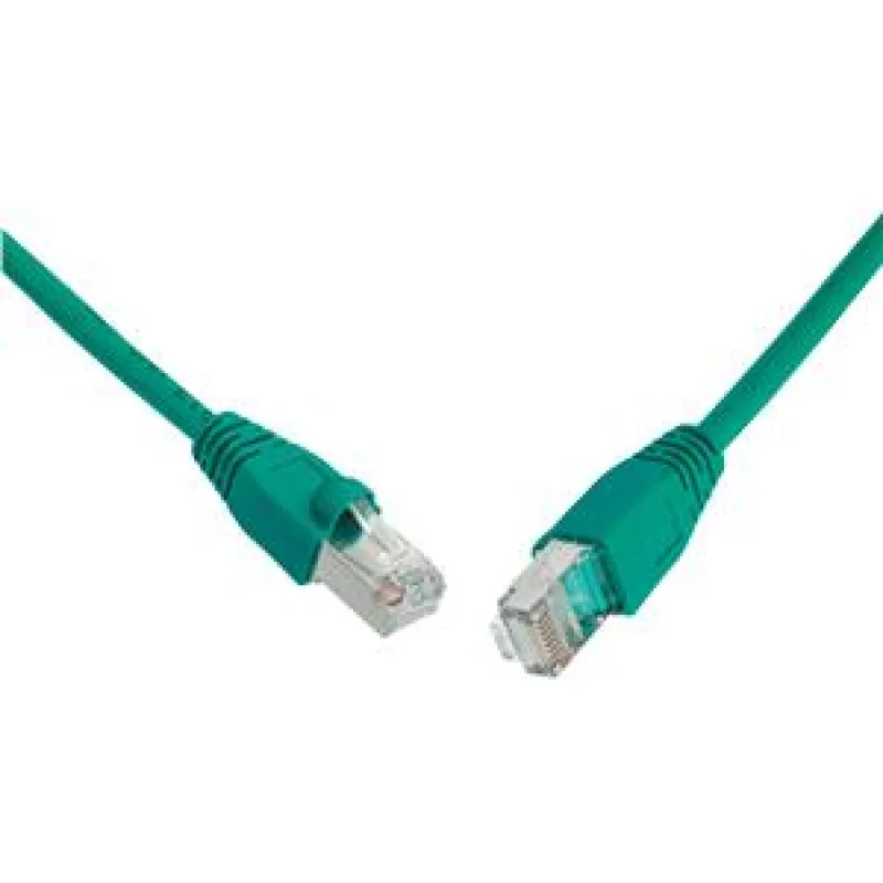 SOLARIX patch kabel CAT6 SFTP PVC 7m zelený 28750709