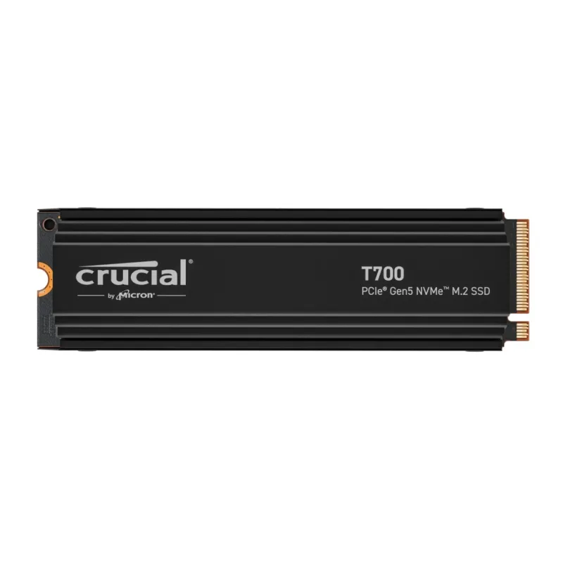 Crucial T700/heatsink/1TB/SSD/M.2 NVMe/Černá/Heatsink/5R CT1000T700SSD5