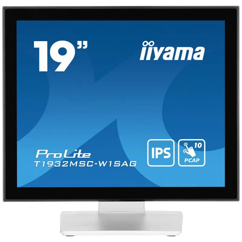 19" iiyama T1932MSC-W1SAG:IPS,SXGA,PCAP,HDMI,DP, T1932MSC-W1SAG