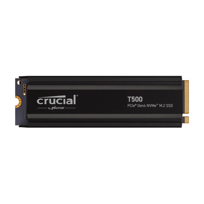 Crucial T500/4TB/SSD/M.2 NVMe/Černá/Heatsink/5R CT4000T500SSD5