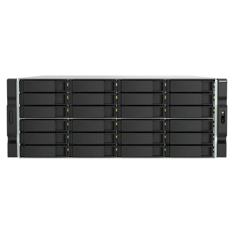 QNAP TS-h2477AXU-RP-R7-32G (Ryzen Pro 5,3GHz, ZFS, 32GB DDR5 RAM, 24x SATA, 2x 2,5GbE, 2x 10GbE) TS-h2477AXU-RP-R7-32G