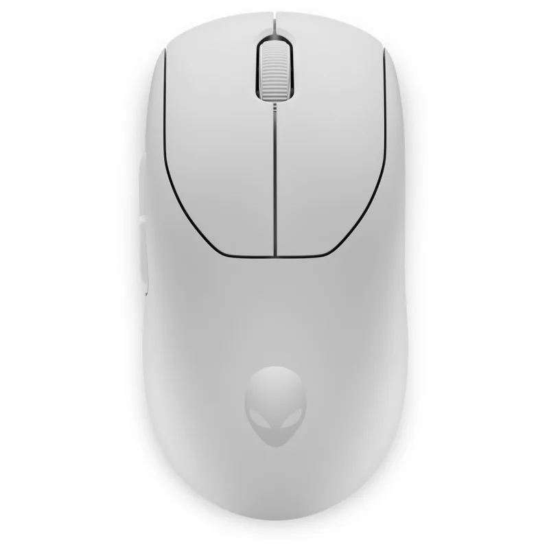 Dell Alienware Pro/Herní/Optická/Pro praváky/26 000 DPI/Drátová+bezdrátová/Bílá 545-BBFN