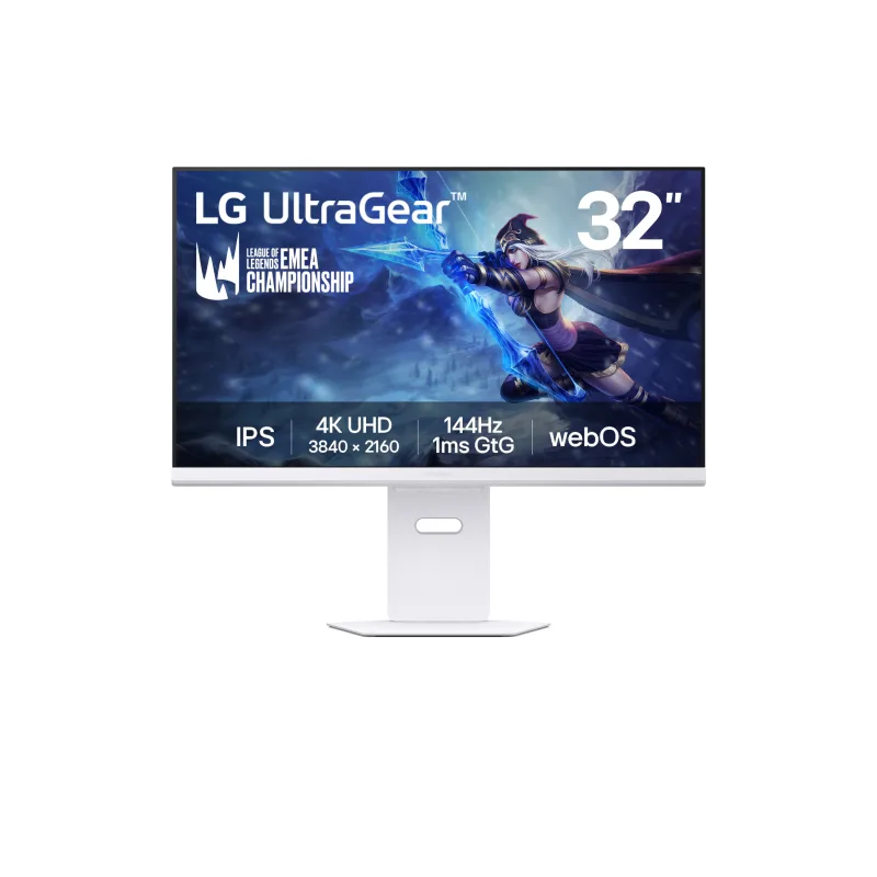 LG UltraGear/32G810SA-W/31,5"/IPS/4K UHD/144Hz/1ms/White/2R 32G810SA-W.AEU