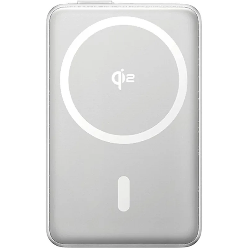 NONAME Baseus Powerbanka PicoGo Qi2 10000mAh 45W s kabelem USB-C šedá 6932172677817