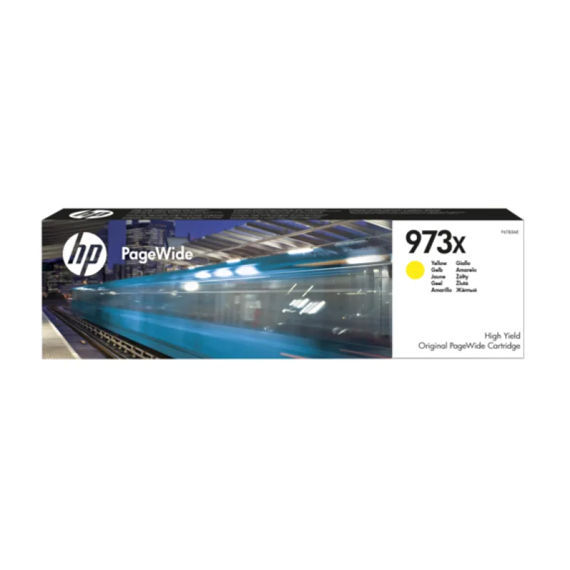 HP 973X žlutá inkoustová kazeta, F6T83AE F6T83AE