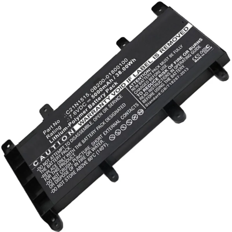 2-POWER Baterie Li-Pol 7,6V 5000mAh pro Asus A756UB, F756UX, X756UQ 77051152
