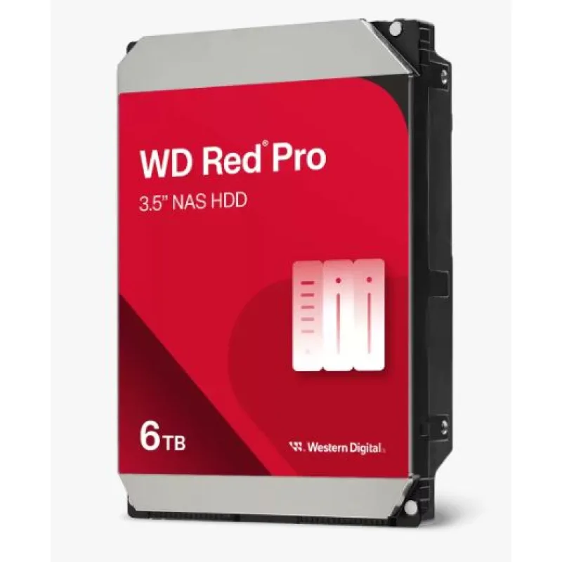 WESTERN DIGITAL HDD 6TB WD6005FFBX Red Pro 256MB SATAIII 7200rpm WD6005FFBX