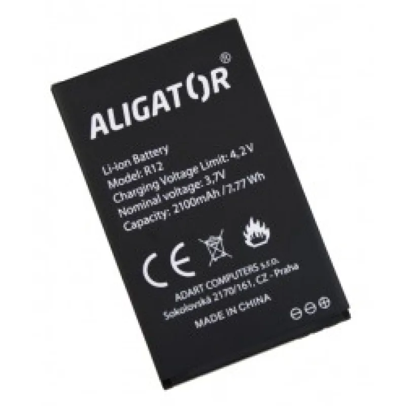 Aligator baterie R12 eXtremo, Li-Ion 2100 mAh AR12BAT