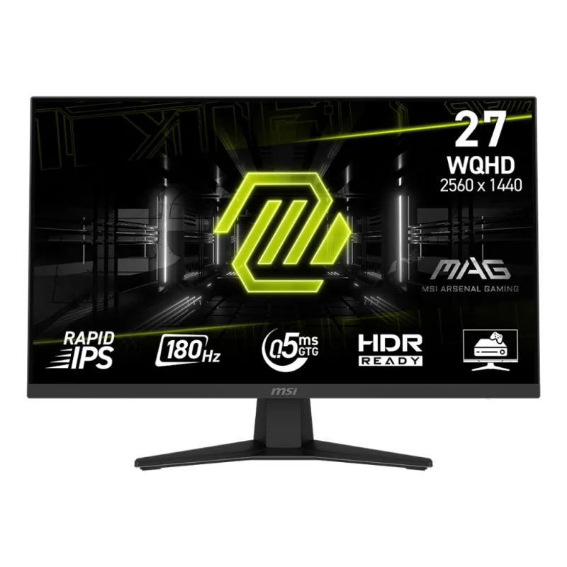 MSI MAG/274QF/27"/IPS/QHD/180Hz/0,5ms/Černá/3R MAG 274QF
