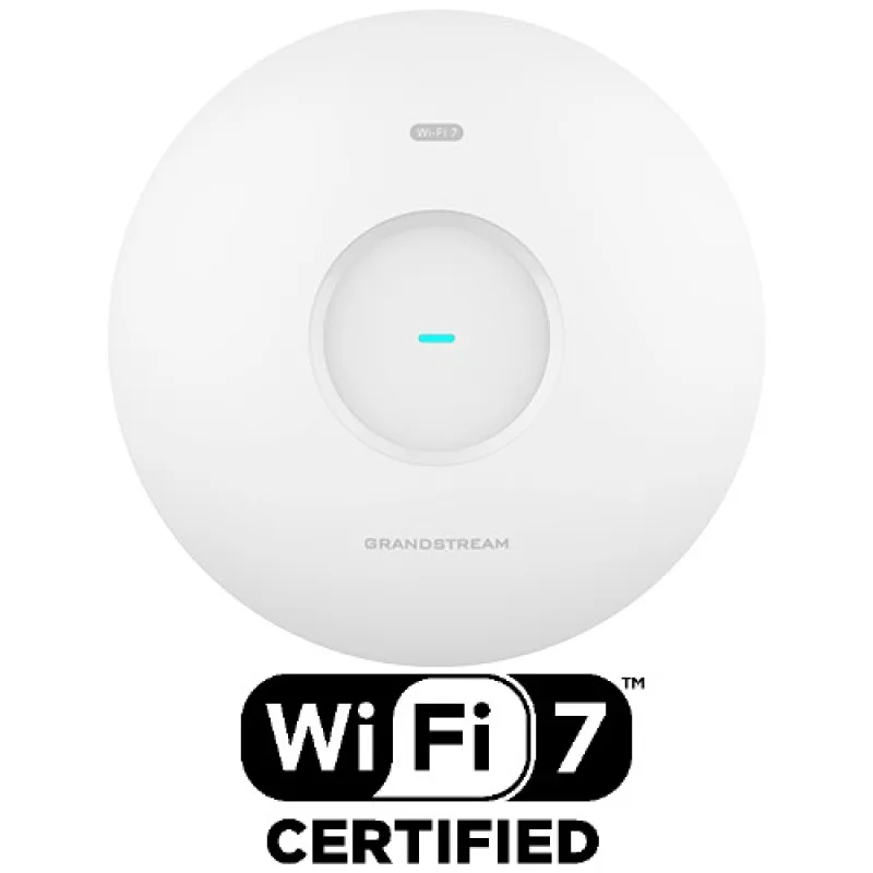 Grandstream GWN7670 AP, Wi-Fi 7, 802.11be, 2x2:2 MIMO s MLO, 4KQAM, MRU, 2x 2,5G Ethernet WAN/LAN GWN7670