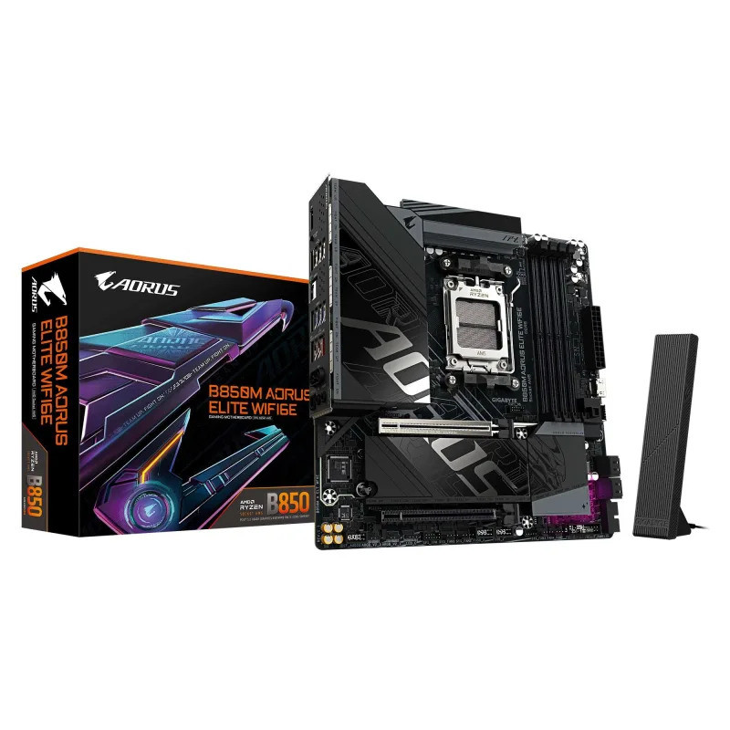 GIGABYTE B850M AORUS ELITE WIFI6E/AM5/mATX B850M A ELT WF6E