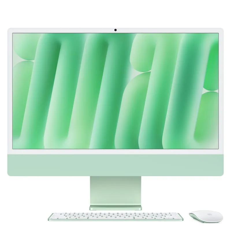 Apple iMac 24/23,5"/4480 x 2520/M4/16GB/256GB SSD/M4/Sequoia/Green/1R MWUY3SL/A