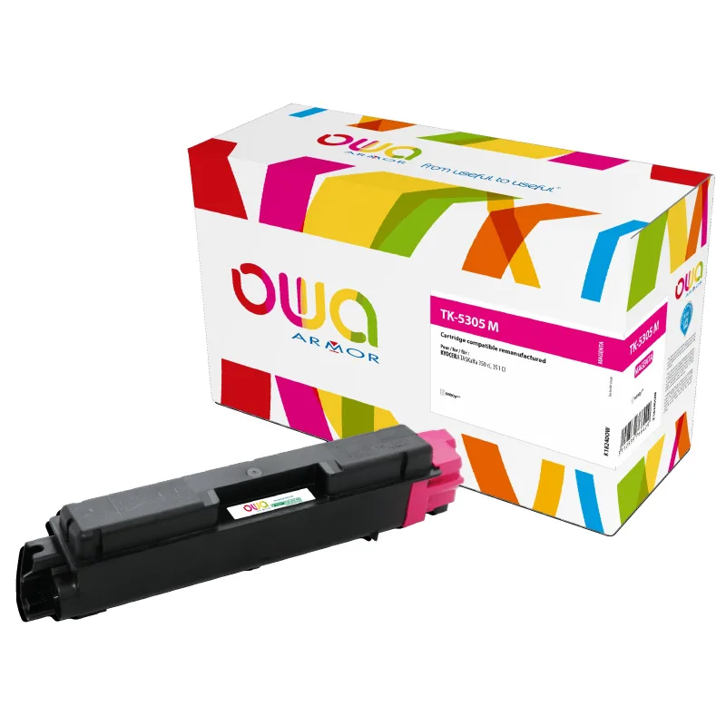 OWA Armor toner kompatibilní s Kyocera TK-5305M, 6000st, červená/magenta K18240OW