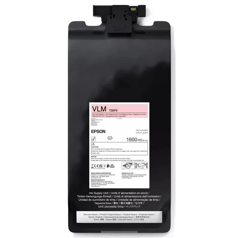 Epson P-Series 64" Vivid Light Magenta 1600ml C13T56F600