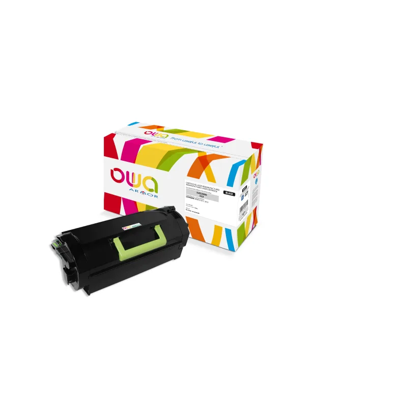 OWA Armor toner kompatibilní s LEXMARK 52D2000, černá/black K15635OW