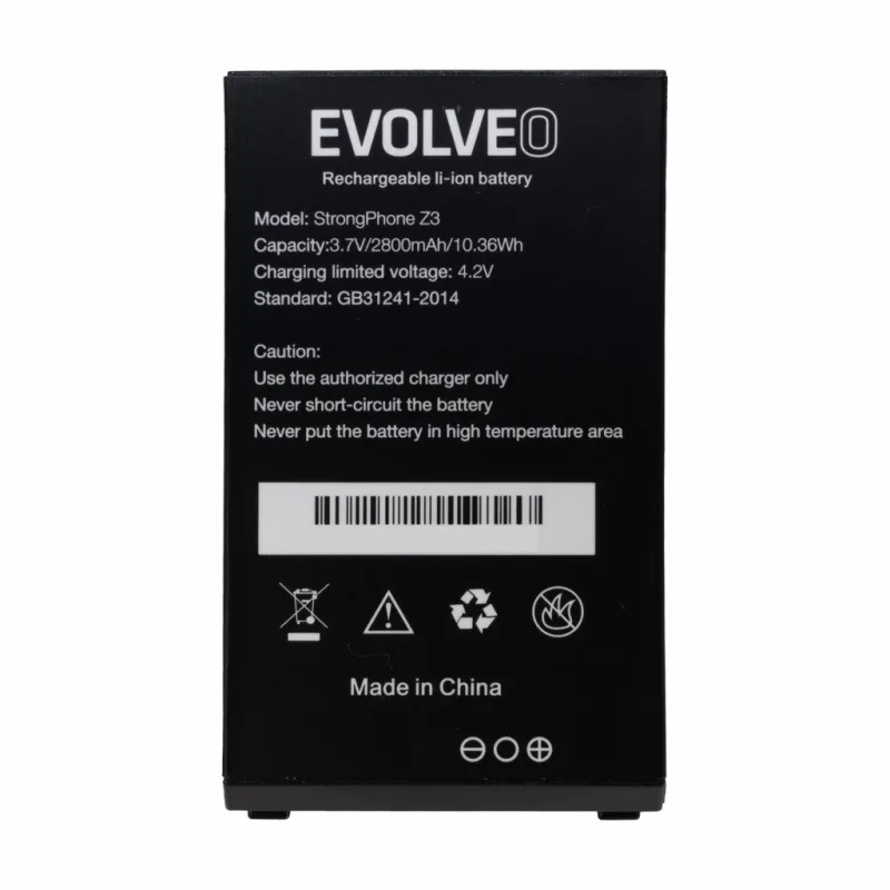 EVOLVEO orig. baterie 2800 mAh pro StrongPhone Z3 SGP-Z3-BAT