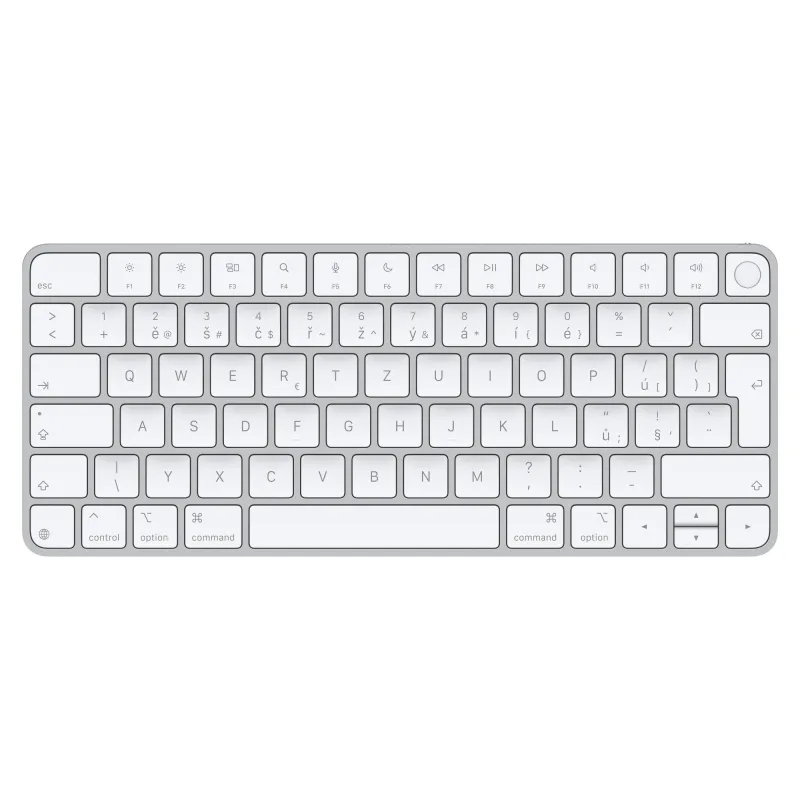 Apple Magic Keyboard Touch ID/Bezdrátová Bluetooth/SK layout/Bílá MXCK3SL/A