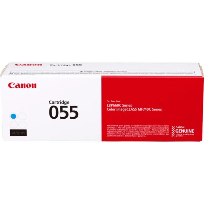 Canon CRG 055 Cyan, 2 100 str. 3015C002