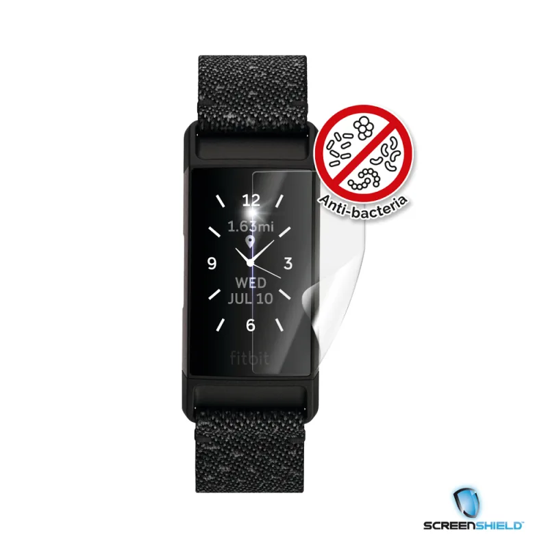 Screenshield Anti-Bacteria FITBIT Charge 4 folie na displej FTB-CHRG4AB-D