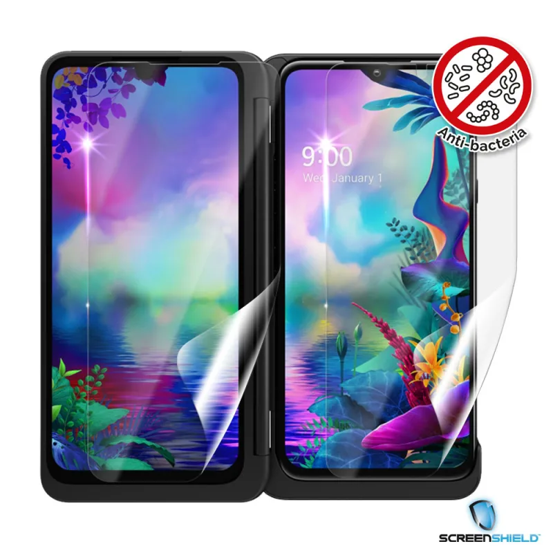 Screenshield Anti-Bacteria LG G8X ThinQ Dual Screen folie na displej LG-G8XTQDSCRNAB-D
