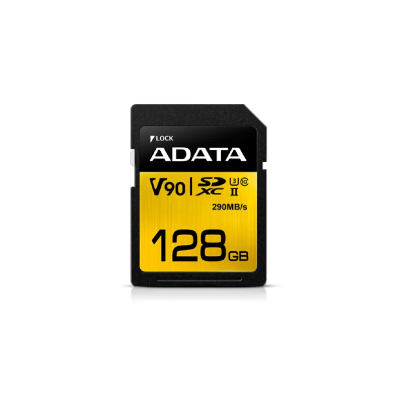 ADATA Adata/SDXC/128GB/UHS-II U3 / Class 10 ASDX128GUII3CL10-C