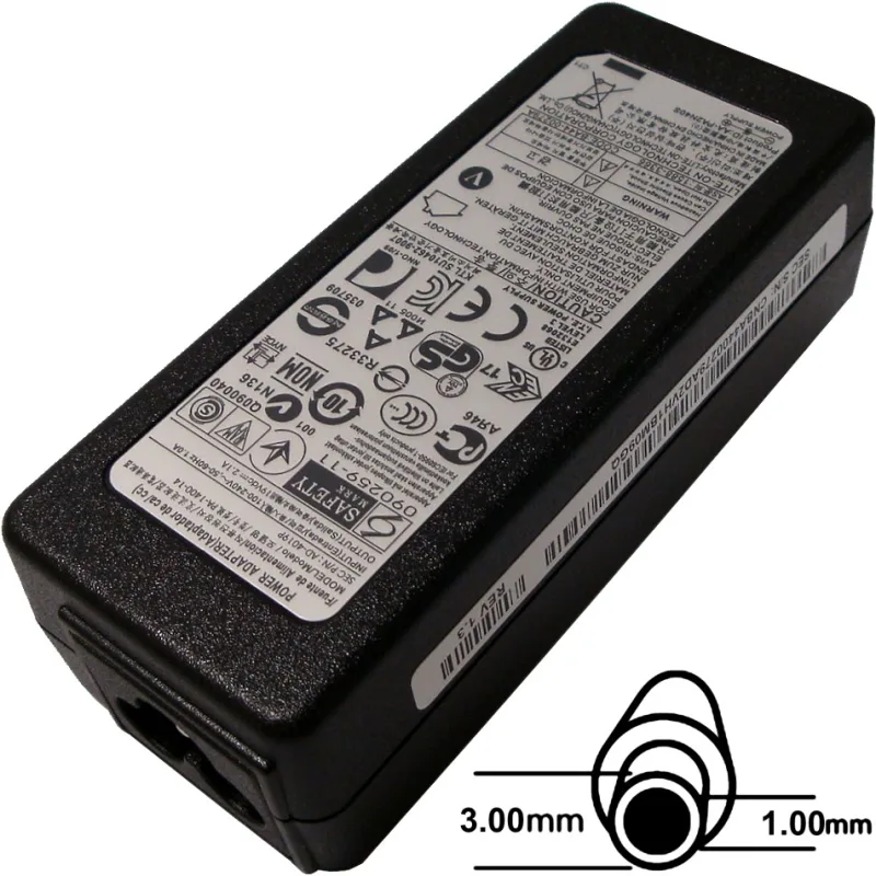 SIL Napájecí adaptér 40W, 19V 3.0x1.0, originál Samsung 77011085