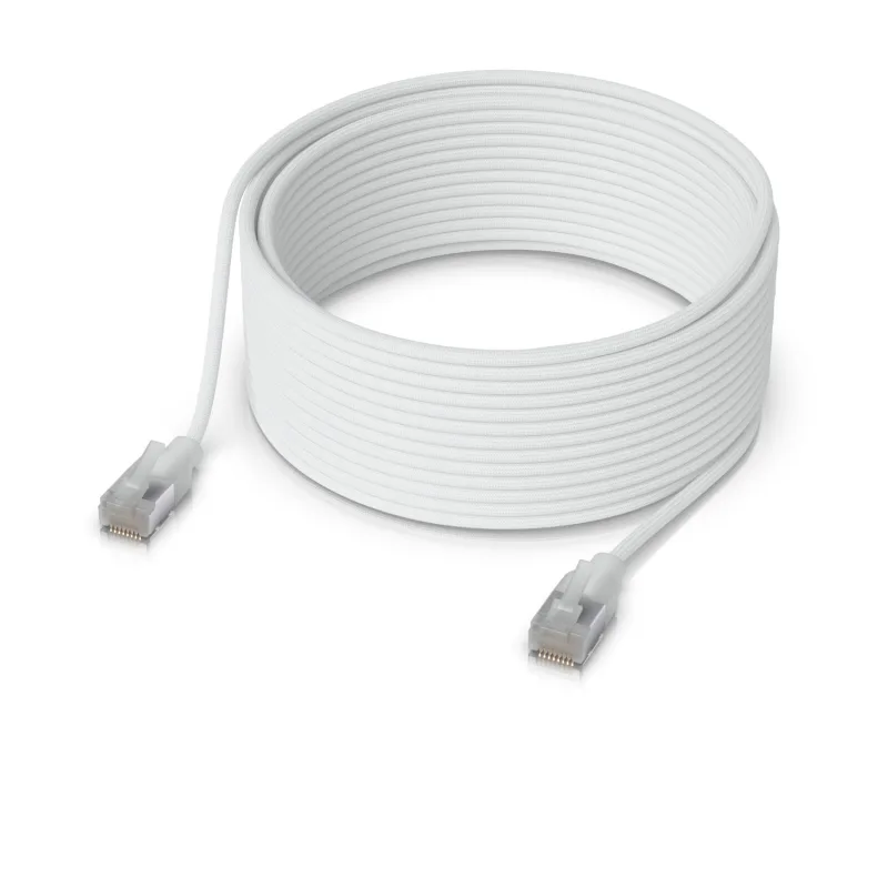 Ubiquiti UACC-Cable-Patch-EL-C6A-15M-W - UniFi Premium Patch Cable 15m UACC-Cable-Patch-EL-C6A-15M-W