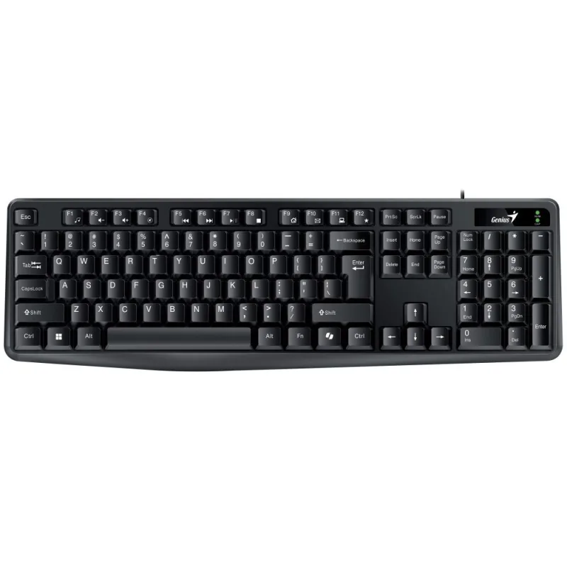 Genius KB-117/Drátová USB/CZ-SK layout/Černá 31310016415