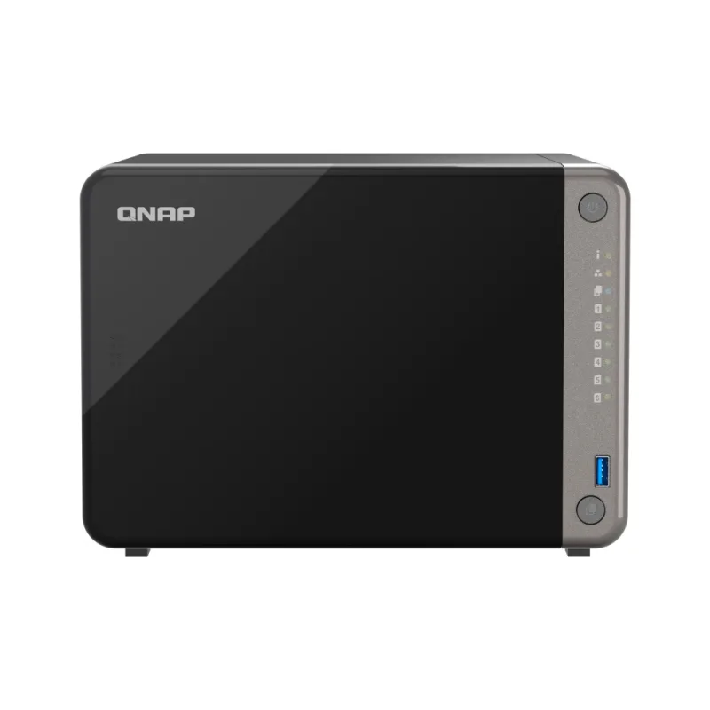 QNAP TS-AI642-8G (8core CPU, 8GB RAM, 6x SATA, 2x M.2 NVMe, 1x PCIe, 2x HDMI 4K, 1x 2,5GbE, 2x GbE) TS-AI642-8G