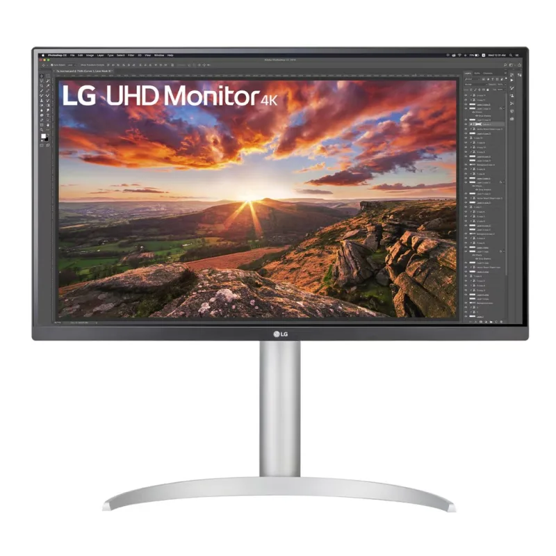 LG LG/27UP850K-W/27"/IPS/4K UHD/60Hz/5ms/White-Slvr/2R 27UP850K-W.AEU