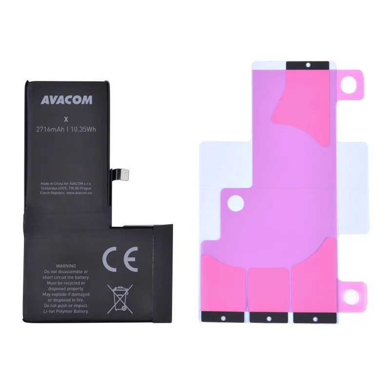AVACOM baterie pro Apple iPhone X, Li-Ion 3,81V 2716mAh (náhrada 616-00346) GSAP-IPHX-2716