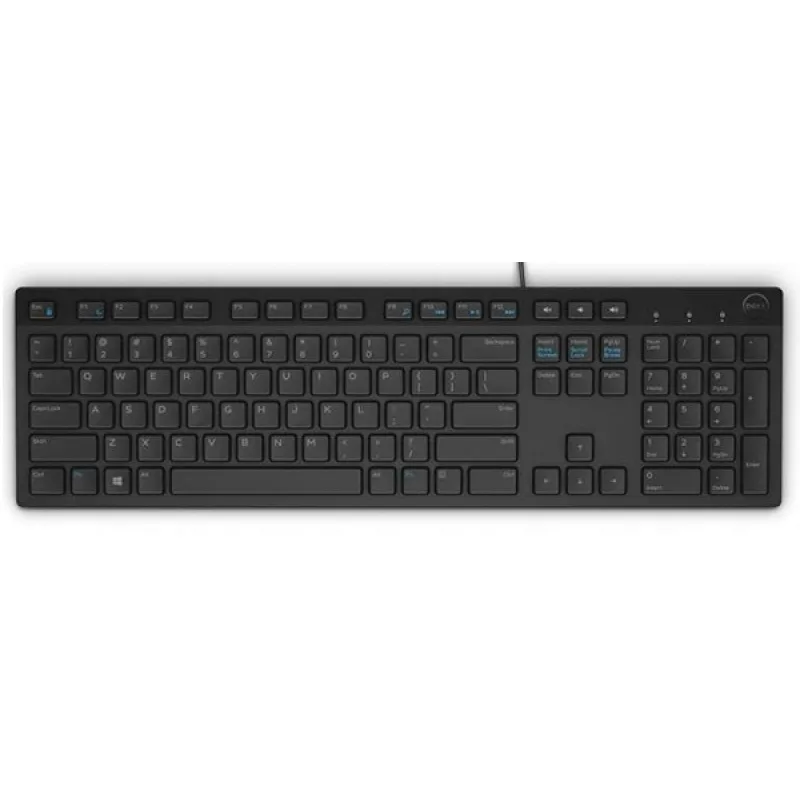 Dell KB216/Drátová USB/UK layout/Černá 580-ADGV