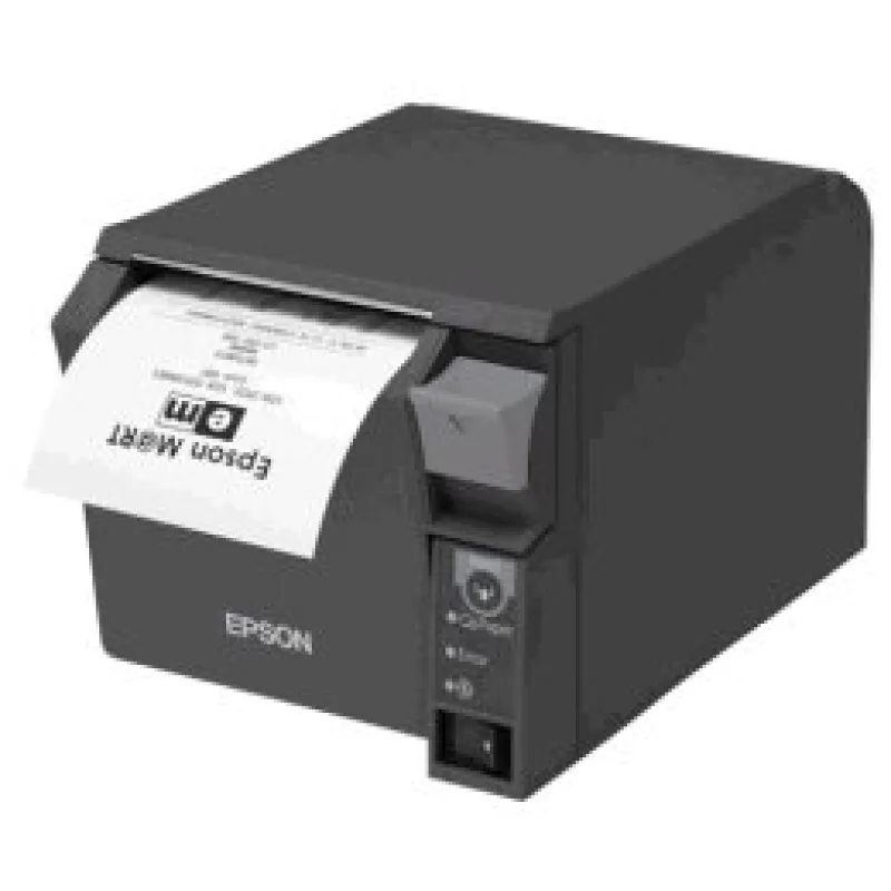 EPSON POKLADNÍ SYSTÉMY - Epson TM-T70II (025A0): Serial + Built-in USB, PS, černá, EU C31CD38025A0