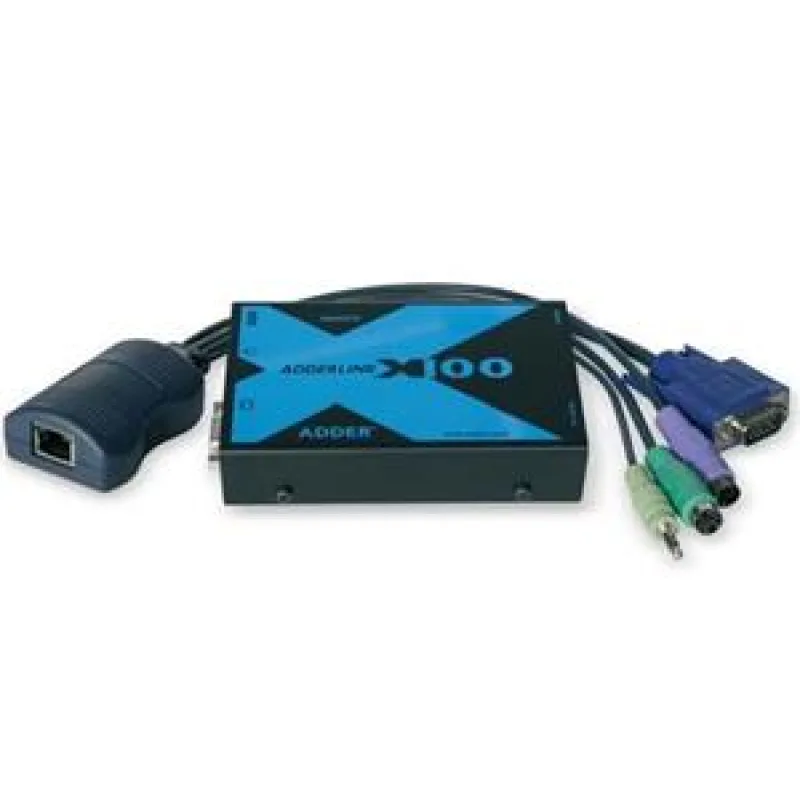 ADDER AdderLink X100 extender, PS2, audio X100A-PS2