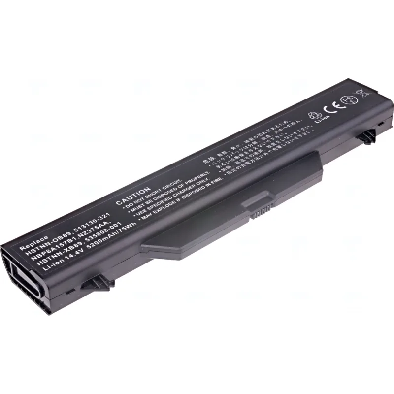 Baterie T6 Power HP ProBook 4510s, 4515s, 4710s, 4720s, 5200mAh, 75Wh, 8cell NBHP0053